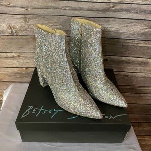 BETSEY JOHNSON CADY RHINESTONE BOOTS BETSEY JOHNSON CADY RHINESTONE BOOTS